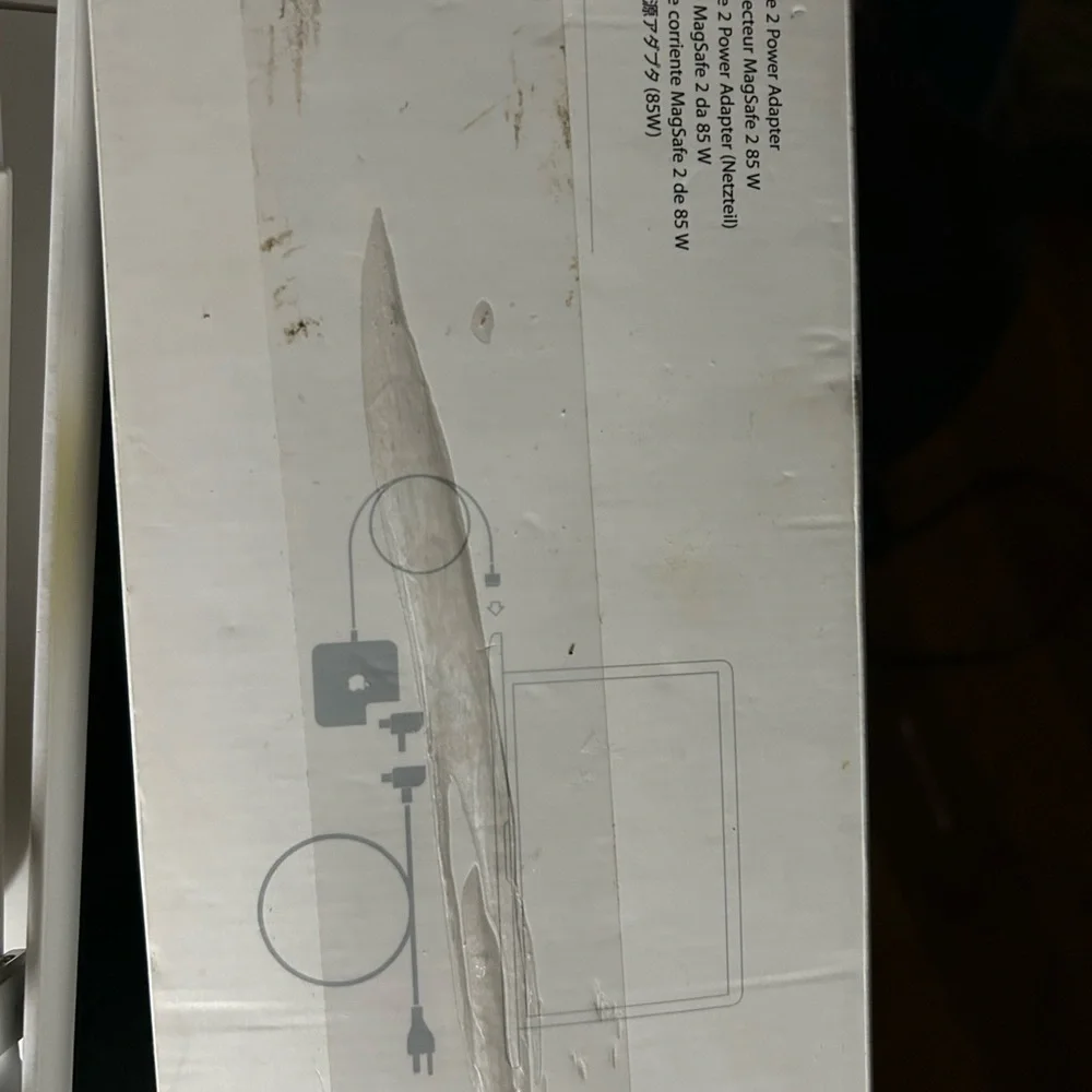 Nib Apple MagSafe 2 Power Adapter in White